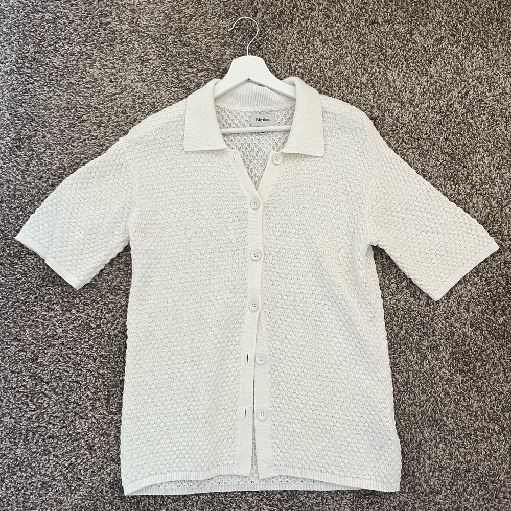 Rhythm Sunrise Short Sleeve Knit Shirt